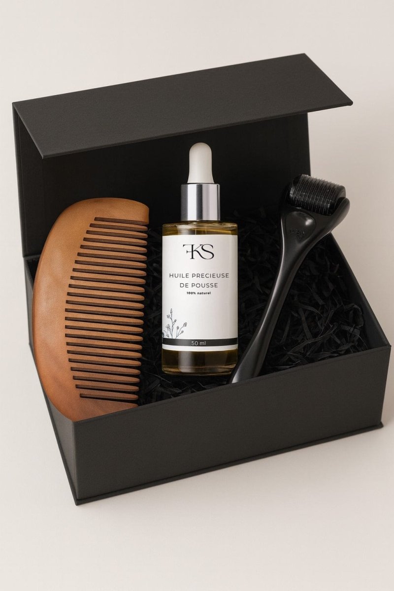 Le Coffret Rituel Pousse Homme (cheveu et barbe) - FKsecret