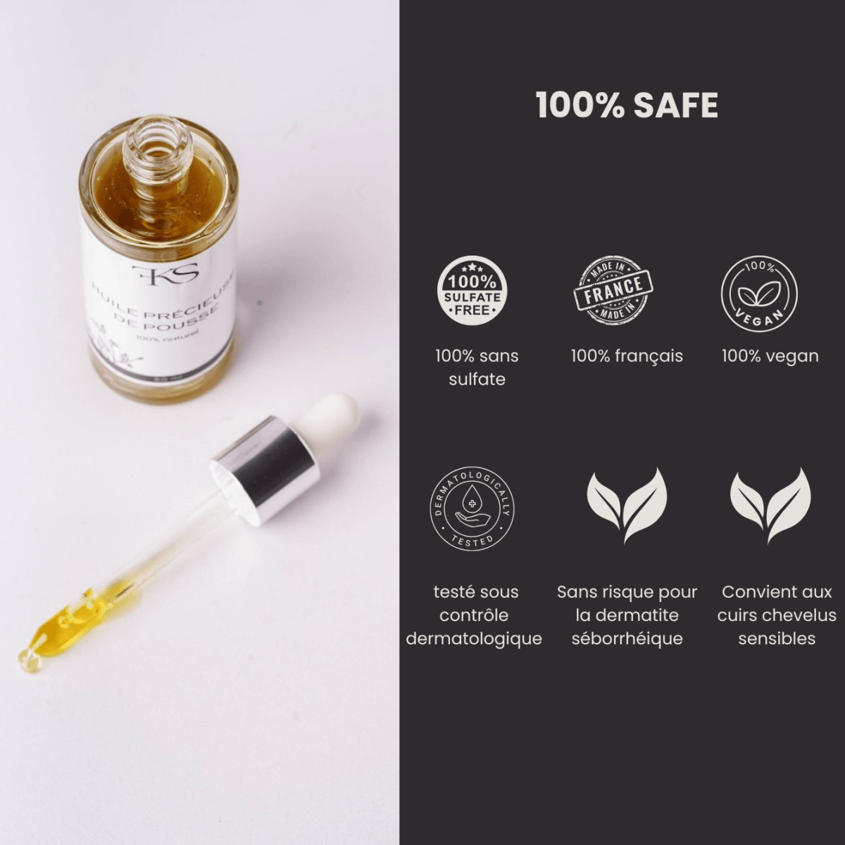 Le Coffret Rituel Pousse Homme (cheveu et barbe) - FKsecret